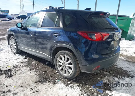 2015 Mazda Cx-5 Grand Touring from USA, damaged, VIN JM3KE2DY8F0480049